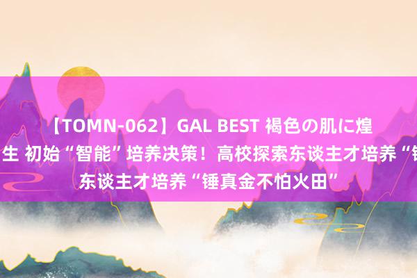 【TOMN-062】GAL BEST 褐色の肌に煌く汗 跨校联接招生 初始“智能”培养决策！高校探索东谈主才培养“锤真金不怕火田”