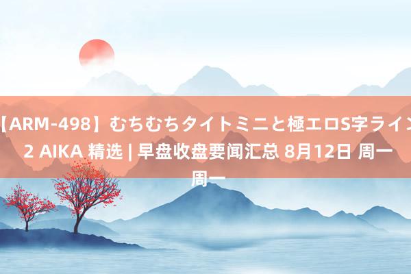 【ARM-498】むちむちタイトミニと極エロS字ライン 2 AIKA 精选 | 早盘收盘要闻汇总 8月12日 周一